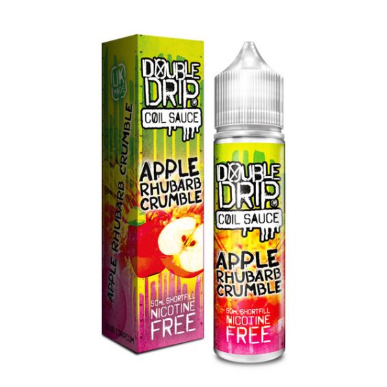Double Drip Apple Rhubarb Crumble - 50ml
