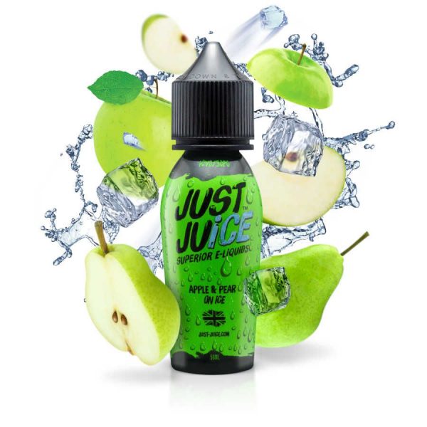 just juice shortfill apple pear on ice
