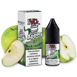 ivg salt sour green apple 10ml