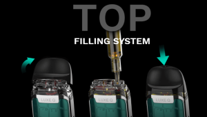 luxe q pod kit top-filling tank