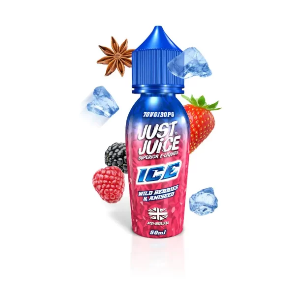 Just Juice 50ml - Wild Berries & Aniseed Ice